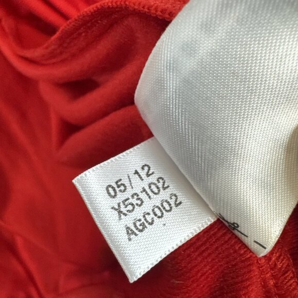 Adidas Firebird Red Blue Track Jacket Full Zip 3-Stripe Retro Mens Large - Picture 8 of 9